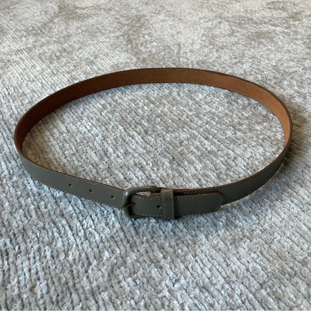 Vintage Neutral Belt Lot of 3 | Woven Fabric, Leather & Stretch | Small‎